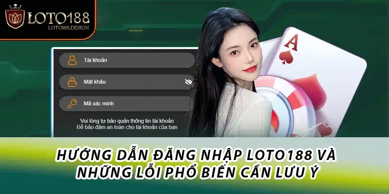 Hướng dẫn đăng nhập Loto188